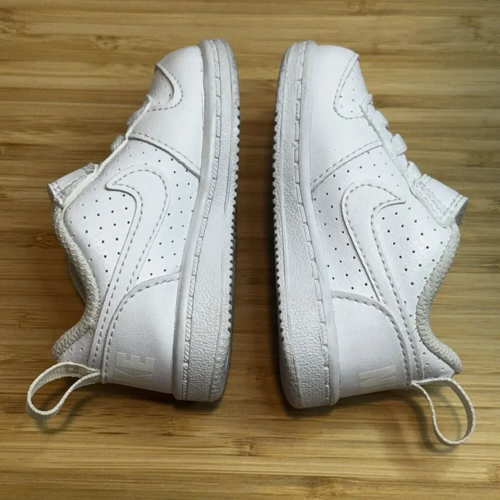 Nike Court Borough Low SL TDV  Sneaker White AV3172 100 Size 3C